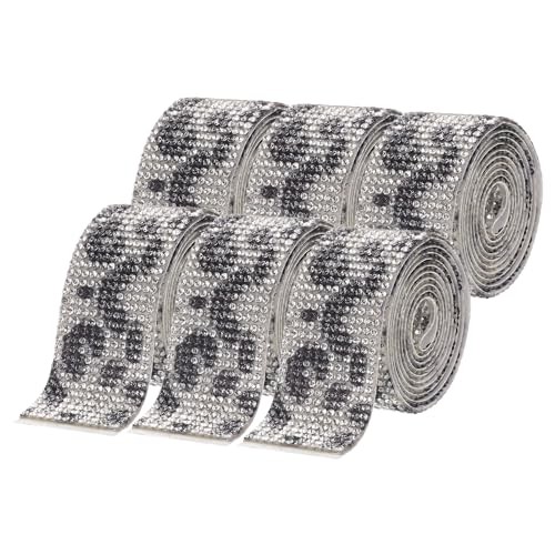 Ruban de strass pour décoration de téléphone portable et habitacle de voiture motif vache