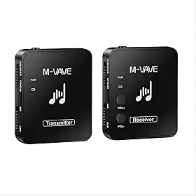 Monitor Retorno De Palco Ponto Sem Fio JUEDIFX 2.4g,Receptor M-vave Wp-10 Para Retorno De Palco Adicional Avulso