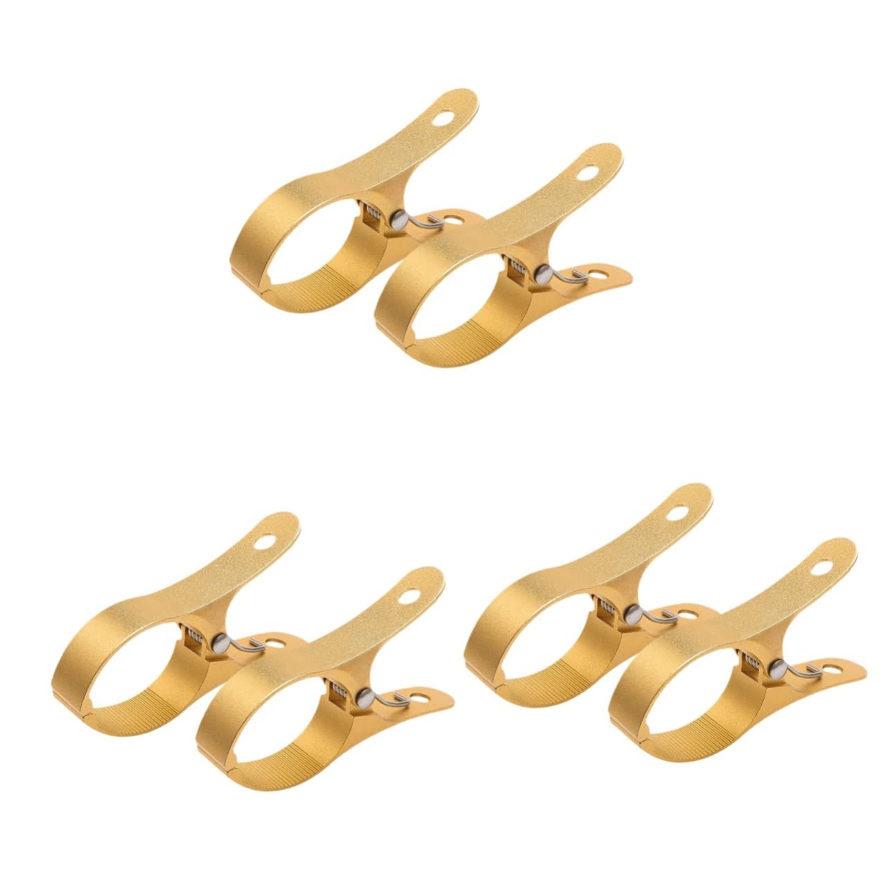 Zerodeko 6pièces Clips De Séchage Anti-Vent pour Vêtements Pinces à Linge Et Serviettes De Plage Fixations Robustes pour Couvertures Et Couettes