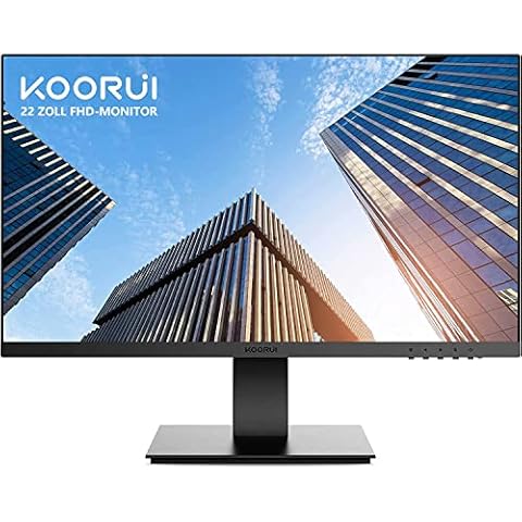 Monitor KOORUI de 22” FHD 75 Hz Cover