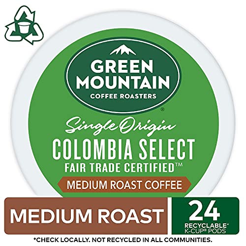 Image of Green Mountain Coffee Roasters Colombia Select, Single-Serve Keurig K-Cup Pods, Medium Roast Coffee, 24 Count