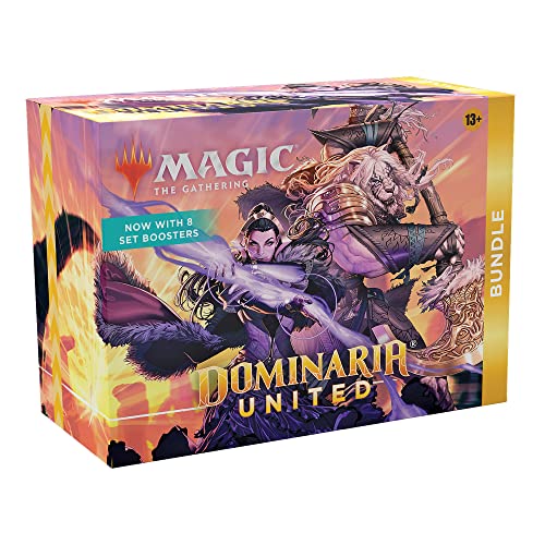 Magic The Gathering C9713000 Dominaria United Bundle, 8 Set Boosters & Accessoires, Multi - Image 4