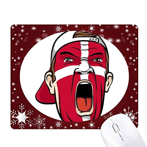 Tapis de souris d'hiver flocon de neige confortable pour bureau