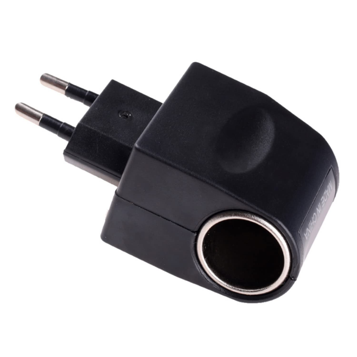 SKEIDO AC 220V To DC 12V EU Plug Converter Car Cigarette Lighter Adapter Wall Power Socket Adapter Converter Car Accessories Items