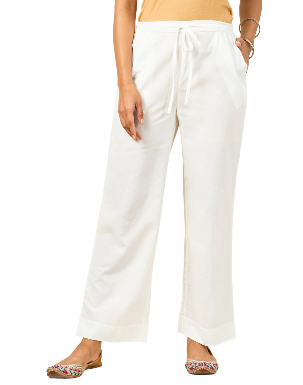 fabindia Natural Cotton Full Length Casual Pant-picture-41