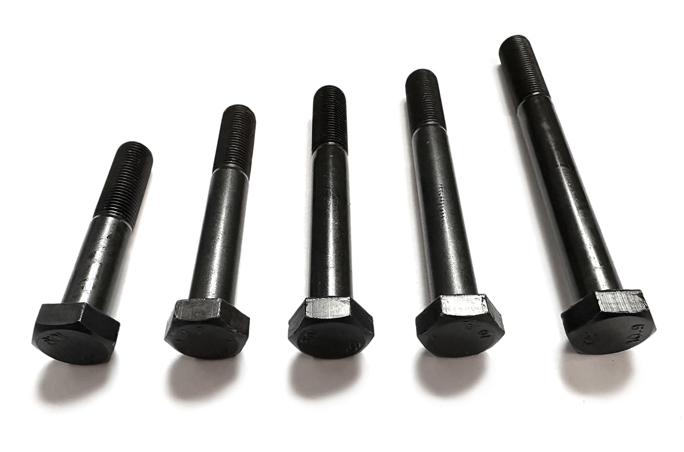 M14 X 1.5 Fine Pitch Hex Bolts, 10.9 Grade High Tensile Steel, Self Colour, Part Threaded DIN960 (1, M14 X 1.5 X 140)