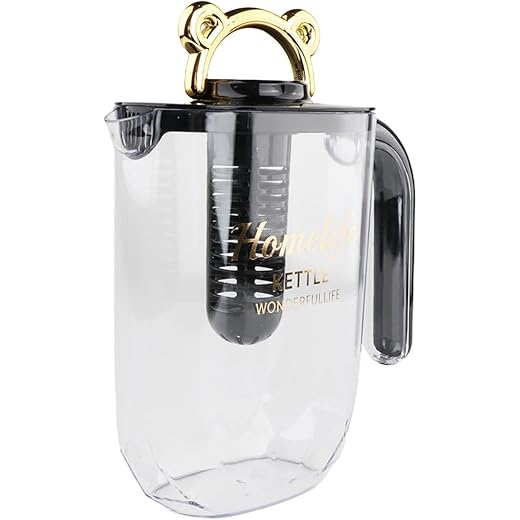 HEAVENGLOW Water Pitcher Iced Tea Pitcher with Lid and Handl