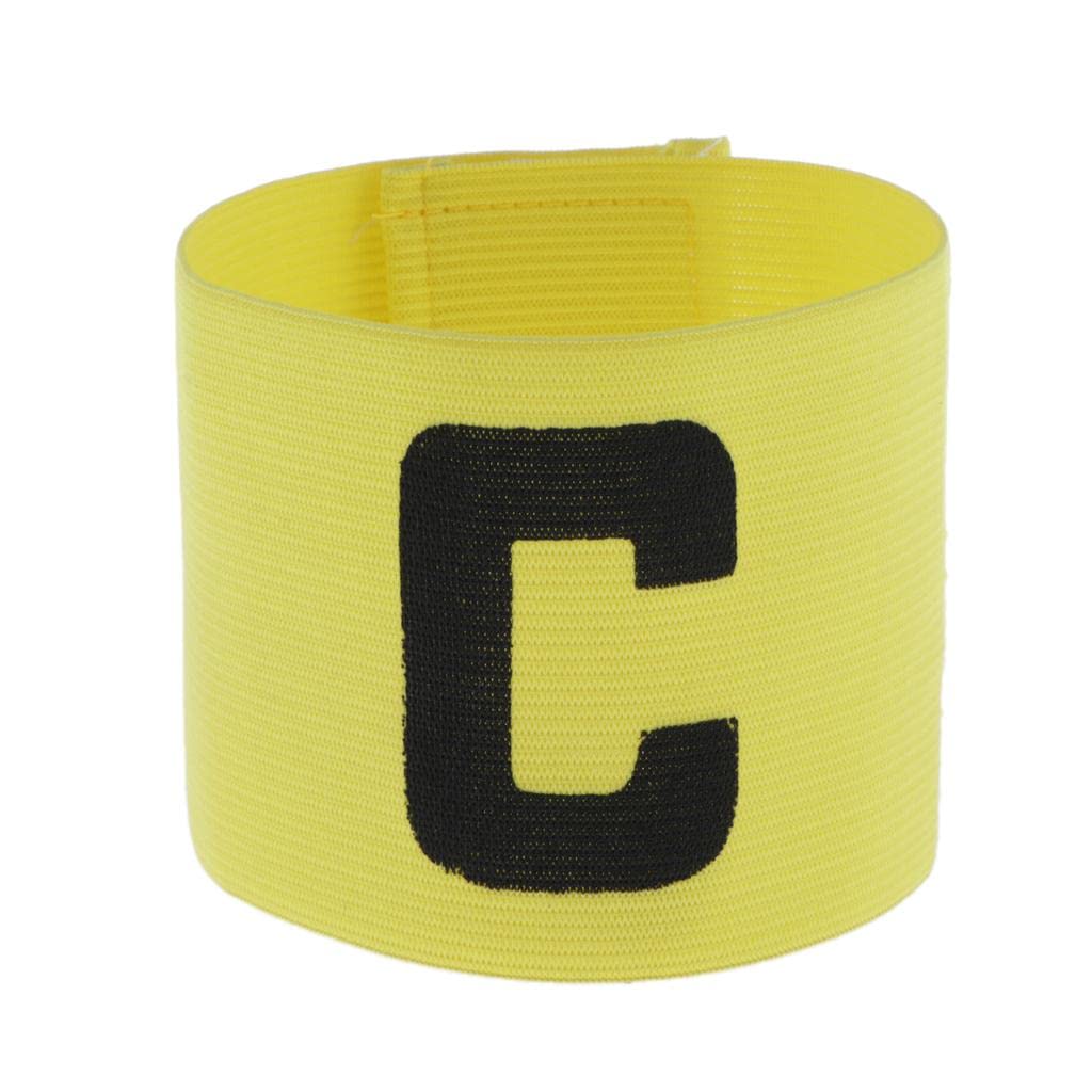Enakshi® Captain Armband Football Soccer Sports Adjustable Arm Bands Fluorescent Yellow|Clothing, Shoes & Accessories | Womens Accessories | Hair Accessories