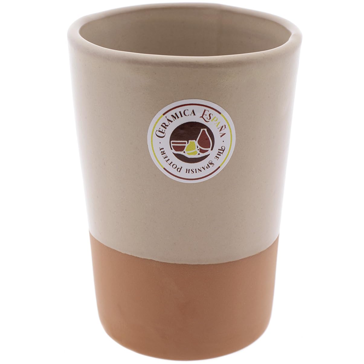 HISZPANIA CERAMICA | Kieliszek do piwa | Czerwone błoto Filo Volcano - Model M05 | Dzbanki piwa w czerwonym błocie | Szklanki do wody | 500 ml