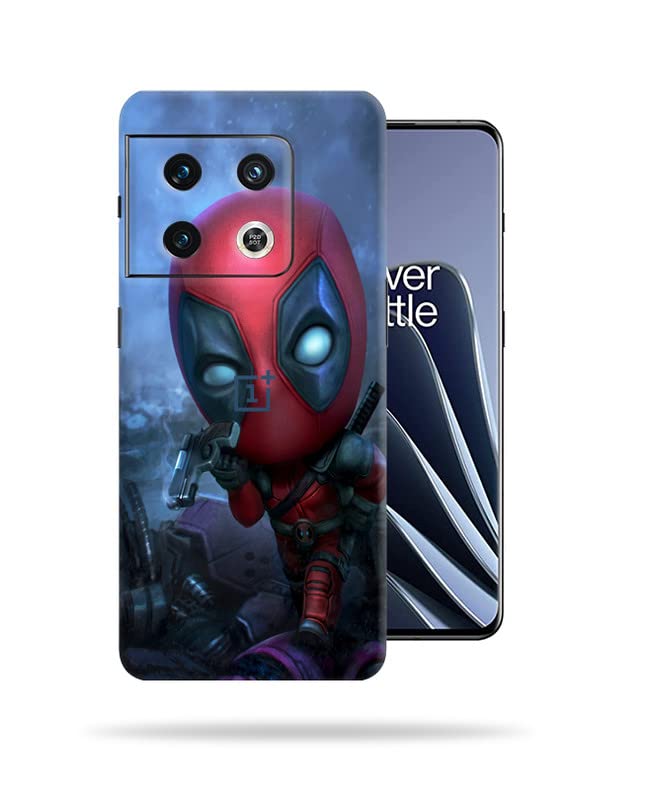 Image of Piddu Deadpool Skin Back Protector Film Ultra Thin Scratch Resistant Vinyl (Not Case and Cover) for OnePlus 10 Pro 5G