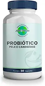 Probióticos(Pele e Candidíase) - 30 Cápsulas Gastrorresistentes
