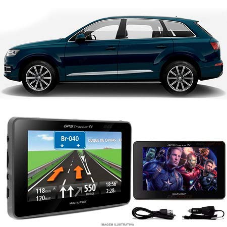 Navegador Gps Automotivo AUDI Q7 Tela 4,3 Touch Voz C/TV FM Oferta
