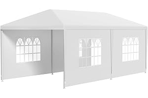FDW 10x20 Outdoor Canopy Party Wedding Tent Gazebo Pavilion for Cater Events