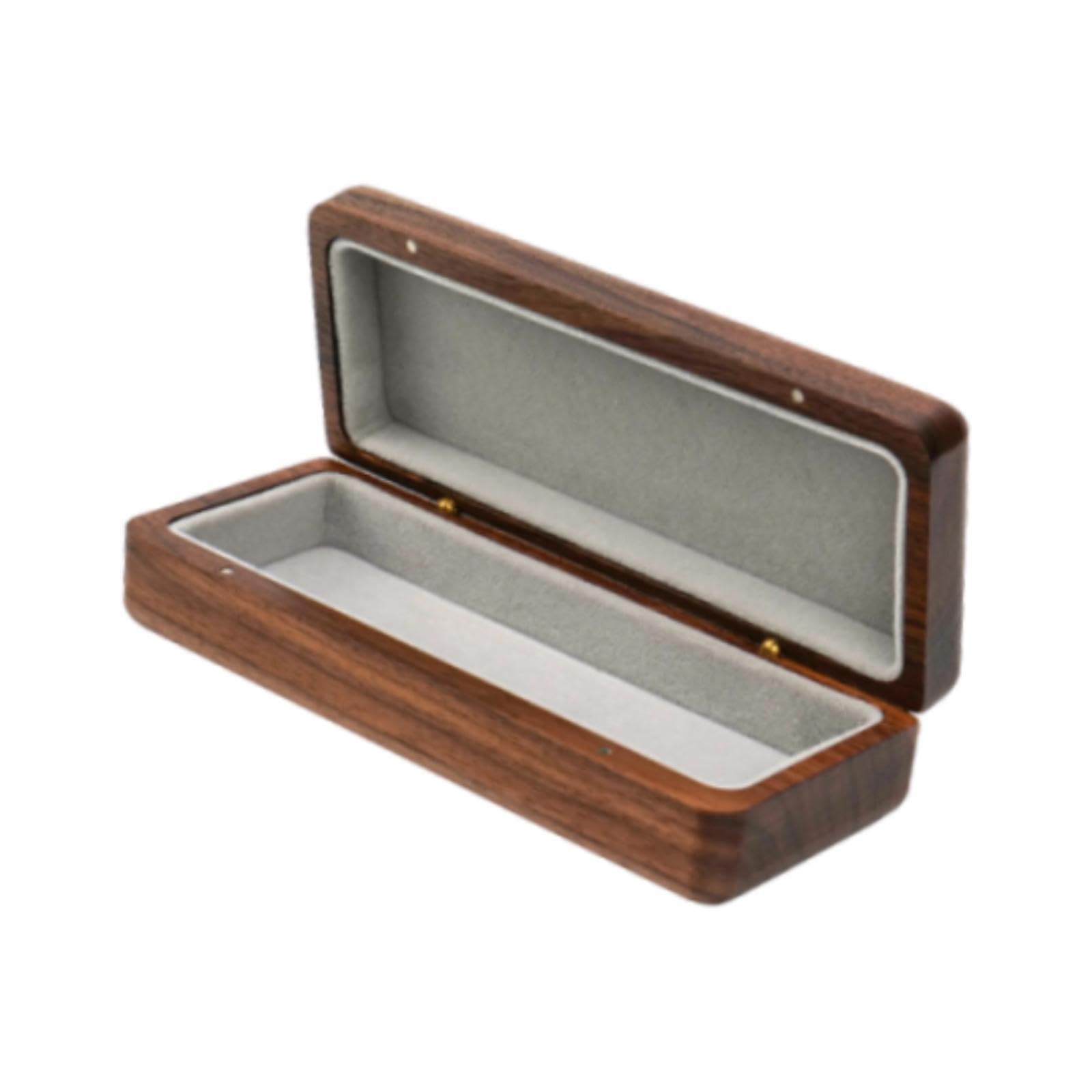 The Style Sutra Hard Glasses Case Wood Portable Glasses Case Sunglasses Case Eyeglasses Case dark brown|1 Piece Wood Eyeglasses Box| Eyeglass Cases-image-46