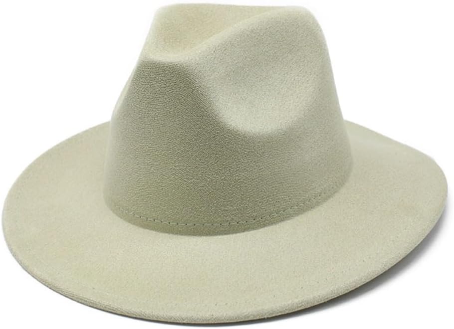 Classic Western Fedora Hat, Black, Wool Felt, Wide Brim, Cowboy Style