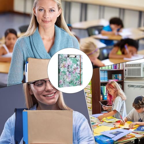 Classeur 3 anneaux robuste à couverture transparente pour présentation de dossiers - 4