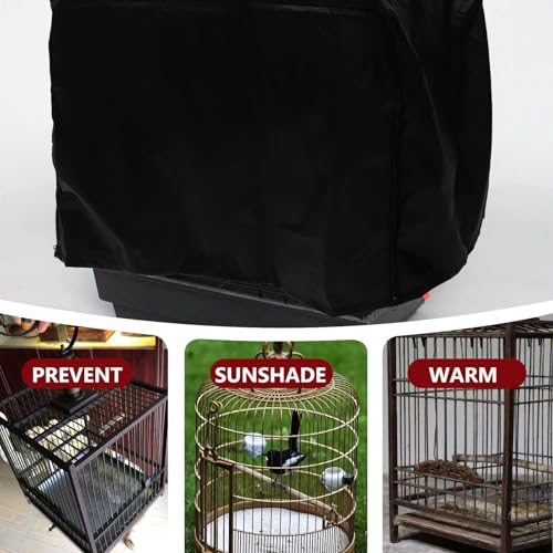 Funda para jaula de pájaros a prueba de frío y resistente al viento 5