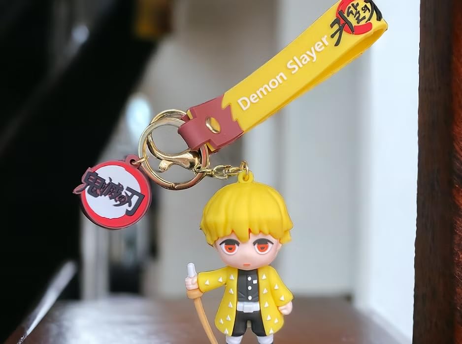 Image of Cute 3D Keychain | Keyring & Quirky Bag Charm | Hard Silicone, Unbreakable | Travel Essential | Kids Friendly | Strap & Bag Hook