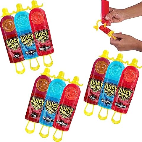 Hard Candy Lollipops with Liquid Filling Cover