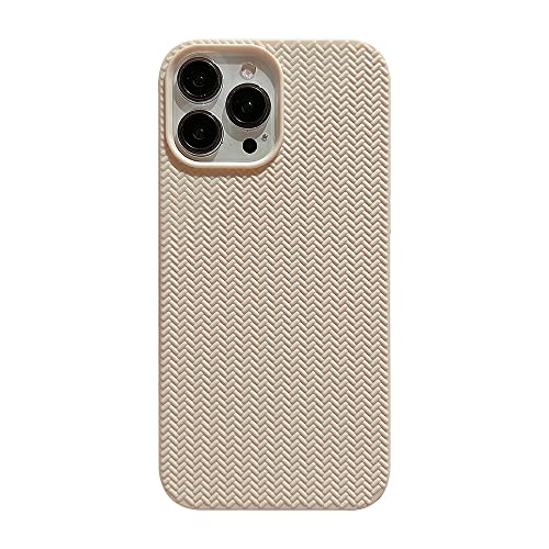 Coque iPhone 13 Pro abricot, protection durable et minimaliste de 6,1 pouces