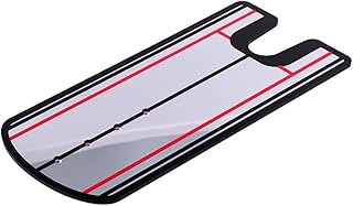 BESPORTBLE Acessórios De Golfe Corretor De Postura De Ação Auxílio Para Prática Putt Prática Espelho Putter Correção Suprimentos Para Prática Equipamento De Treinamento Corretor De Postura