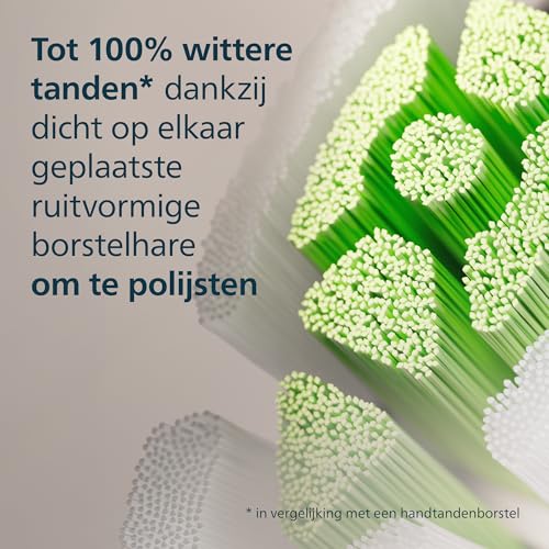 Philips Sonicare W2 Optimal White, originele opzetborstels ter vervanging, wit, set van 8, HX6068/87, 8 Borstels, Nieuw - Afbeelding 4