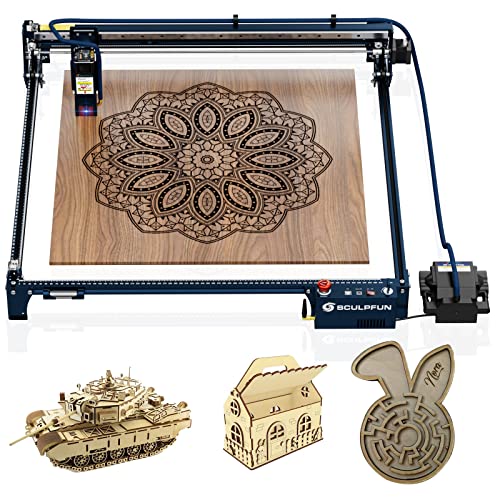 Sculpfun S30 Ultra 11w Grabadora Laser, Precisión De 0,005 Mm, Área De Grabado De 600 X 600 Mm, Con Asistencia Automática De Aire, Motor Paso A Paso De 42 Bits Sculpfun S30 Ultra 11w Grabadora Laser, Precisión De 0,005 Mm, Área De Grabado De 600 X 600 Mm, Con Asistencia Automática De Aire, Motor Paso A Paso De 42 Bits