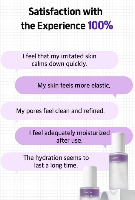 freemay Triple Effect Synergy Serum 50 ml / 1.69 fl oz – Multi-Action Face Serum with Bakuchiol & Hyaluronic Acid, Brightening & Hydrating - Image 3