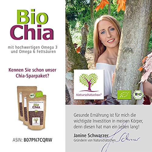 Bio Chia Samen in geprüfter Bio-Qualität (DE-ÖKO-022) (500g)