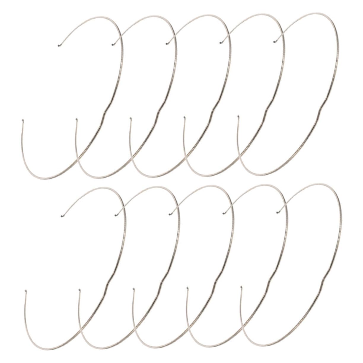 Balacoo Downlight Holder 10pcs Light Spring Clips Metal Lighting Fixtures Clamps for Kitchen Living Room