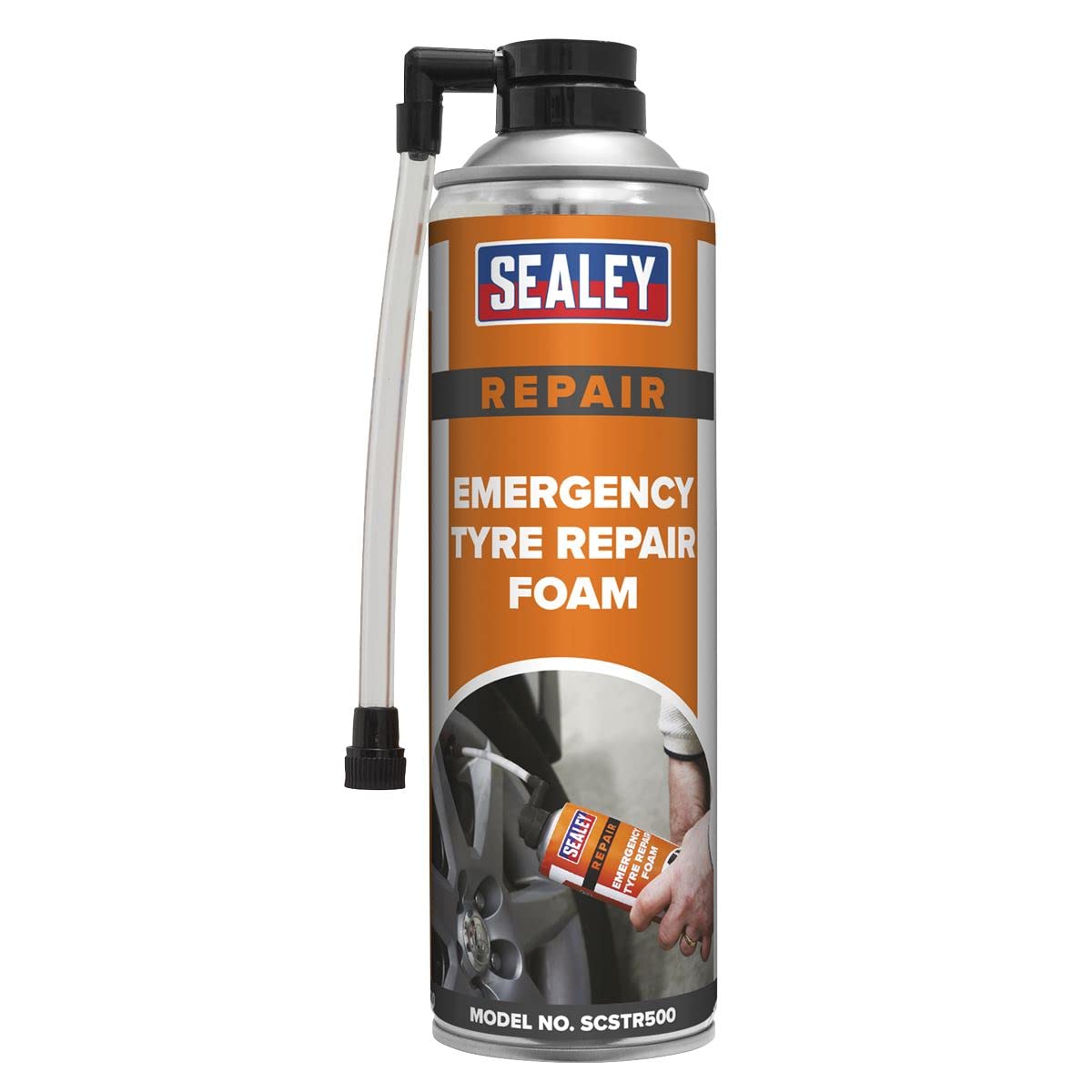 Sealey Emergency Tyre Repair Foam 500Ml
