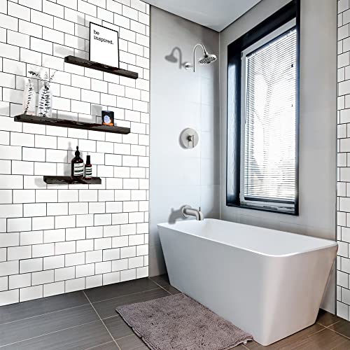 Design House Geneva 1-Handle Tub and Shower Trim Kit, Satin Nickel | Wall Mount, Zinc, Plumbing, 525691 miniatura 6