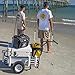 Sea Striker Deluxe Surf, Pier and Beach Cart – Outdoor Fishing Rolling Wheel Wagon