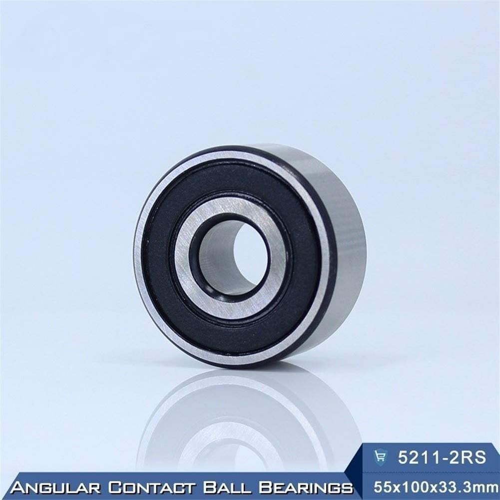 TMP1105 544162 5211 2RS 5211RS 3211 2RS 3056211 Rodamiento rígido de Bolas Rodamientos axiales de Bolas de Contacto Angular de Doble hilera 55 x 100 x 33,3 mm Rodamientos