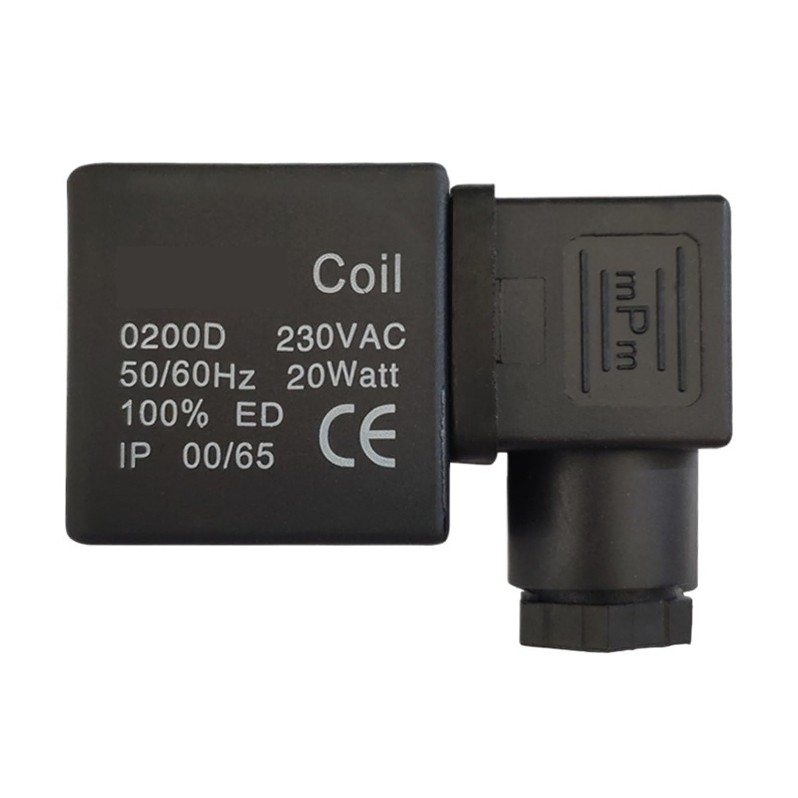 Solenoid Valve Coil 0200D AC230V 20Watt Inner Hole 13mm Height 41mm Drain