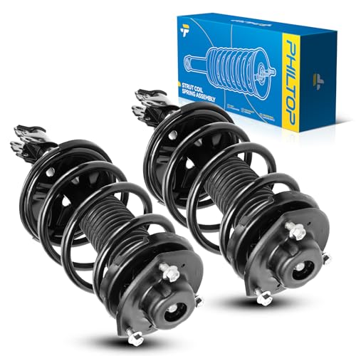 Image of PHILTOP Front Struts Assembly Shock Absorber Direct Replacement for Lexxus RX300 2001 2002 2003, Quick Suspension 172101 172102, Struts with Coil Spring Assemblies SAA740 Set of 2