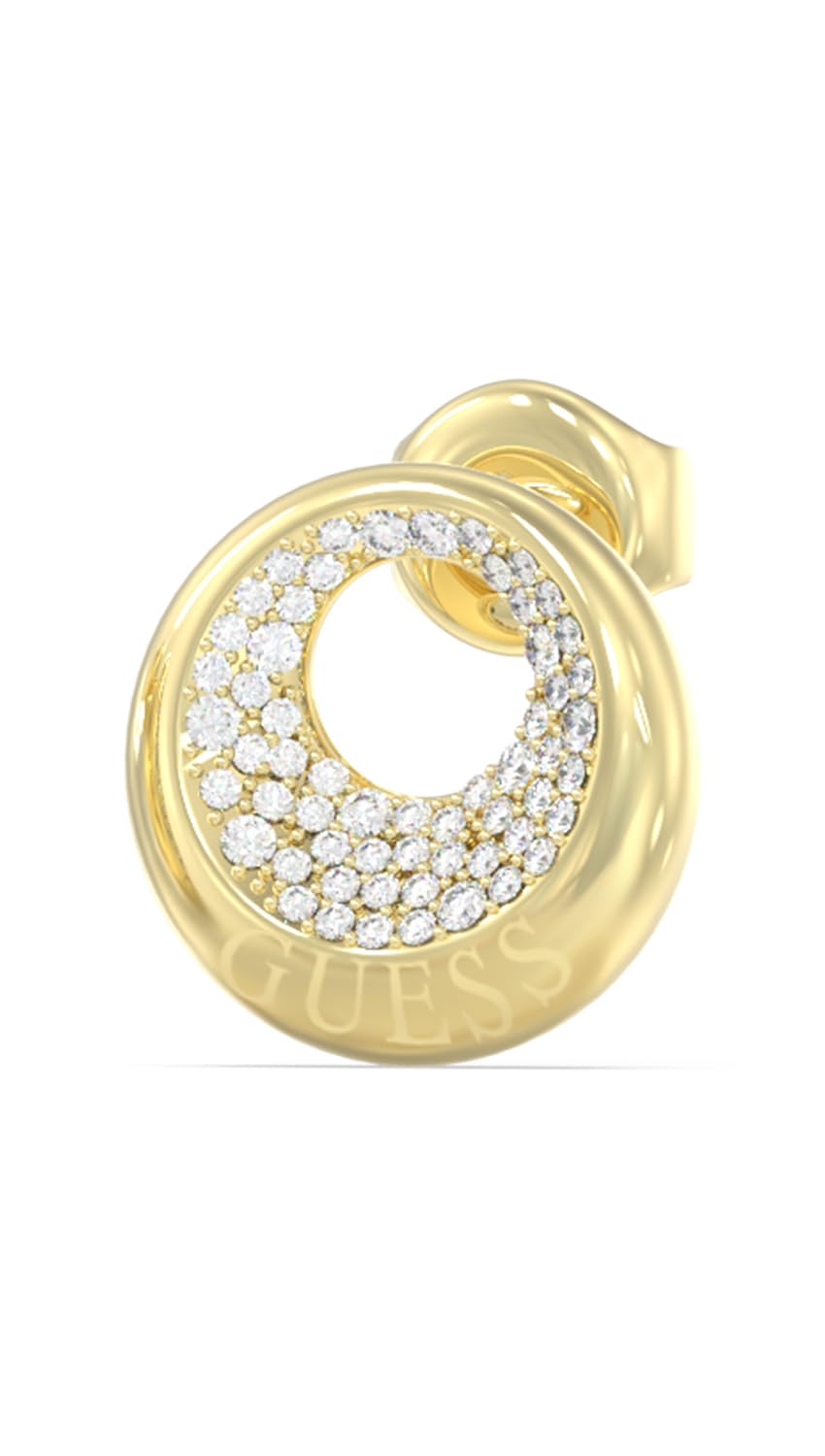 Guess Damen-Ohrringe Luna Gocce Gold