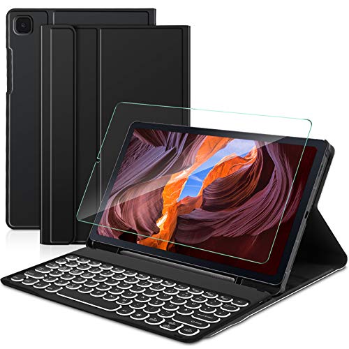 Tastatur für Samsung Galaxy TAB S6 LITE, Galaxy TAB S6 LITE 10.4 Tastatur, Kabellose Bluetooth QWERTZ Samsung Galaxy TAB S6 LITE 10.4 Zoll 2020