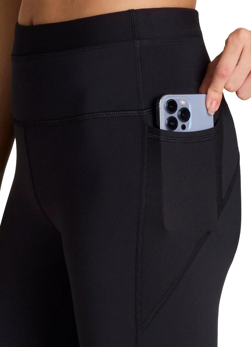 RBX Squat Proof Legging for Women, Moisture Wicking Running Yoga Legging with Pockets Everyday High Impact Workout Tights - Image 2