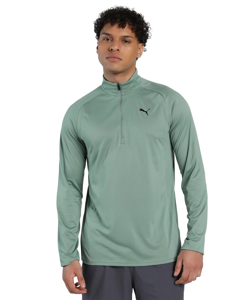 PUMA M TAD TECH Fabric Mix 1/4 Zip