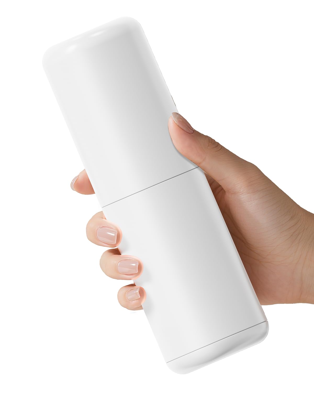 Toothbrush Holder Travel Portable Toothpaste and Tooth Brushes Case for Traveling with Rinse Cup Leak-Proof Cover for On-The-Go