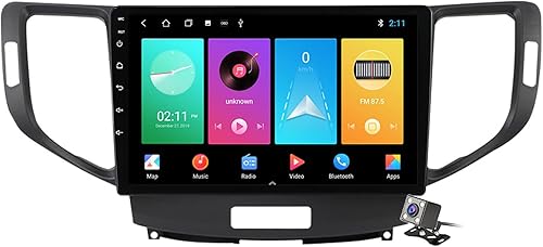 ADMLZQQ Android 11 - Estéreo de coche para Honda Spirior Accord 8 Acura TSX 2008-2012 con pantalla de 9 pulgadas FM AM Radio con Carplay Android