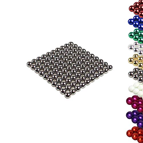 Mag-Balls 100 Balles magnétiques 5 mm pour le Conseil Whiteboard / Mémo magnétique Bleu