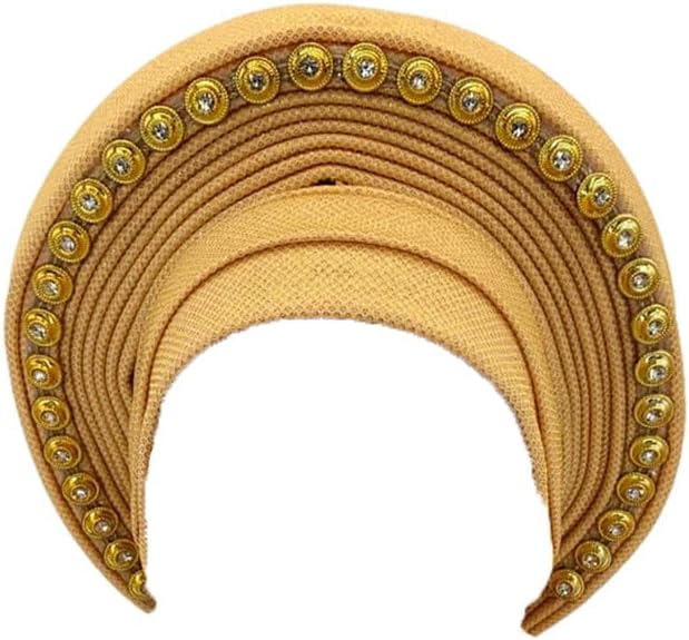 Women's African Auto Gele Turban Cap Nigeria Headtie Wedding Party Head Ties Female Already Made Head Wraps