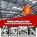 SENKEYFE PRO Power Electric Portable Hoist Winch, 30FT Electric Cable Hoist 1100LBS 1600W 110V/120V with 2 Wireless Remote Control Lifting Strap, Electric Hoist Lift Ceiling Winch for Lifting Towing