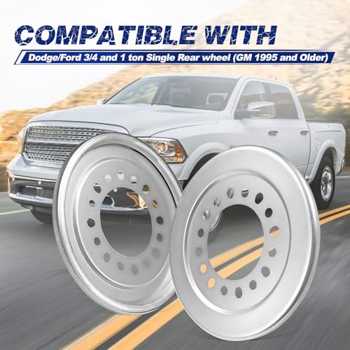 Image of 300-318 Steer Auto Wheel Balancer Fit for Dodge /Ford /Centramatic Wheel /8 Bolt Wheels 3 /4 and 1 ton Single Rear Wheel (GM 1995 and Older), 4 Balancers Included 300318