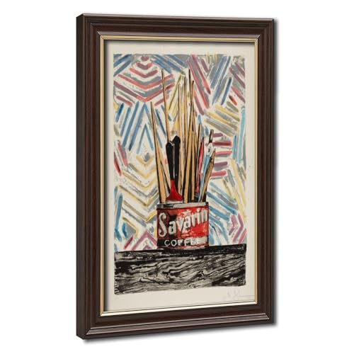 Toile Savarin Jasper Johns pour sublimer la deco murale de votre salon