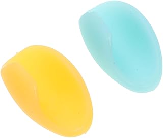 VICASKY 2pcs Flutist Finger Rest Flute Finger Cover Flute Accessories Clarinet Thumb Rest Flute Thumb Cushion Musical Instrument Supplies Flute Cleaning Rod Locator Tool Silica Gel Child