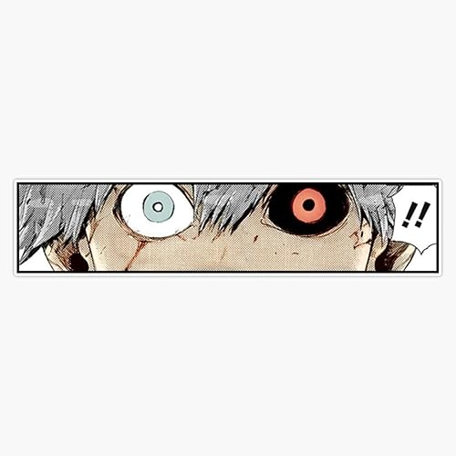 Tokyo Ghoul Ken Kaneki Sticker Vinyl Decal Wall Laptop Window Car Bumper Sticker 5"
