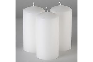 CANDWAX 3x6 inch Pillar Candles: Illuminate Your Ambiance